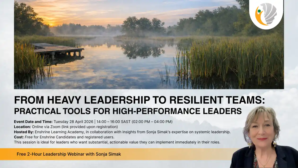 From Heavy Leadership to Resilient Teams – Free 2-Hour Leadership Webinar with Sonja Simak, 28 April 2026