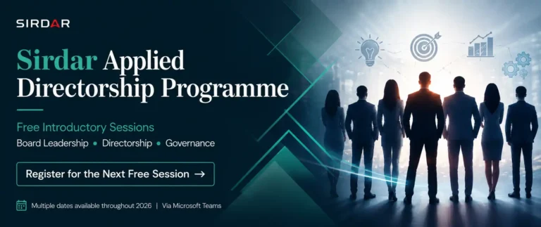 Sirdar Applied Directorship Programme Session 2